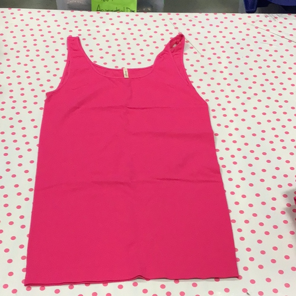Skinnytees tank, one size fits most, fuchsia
